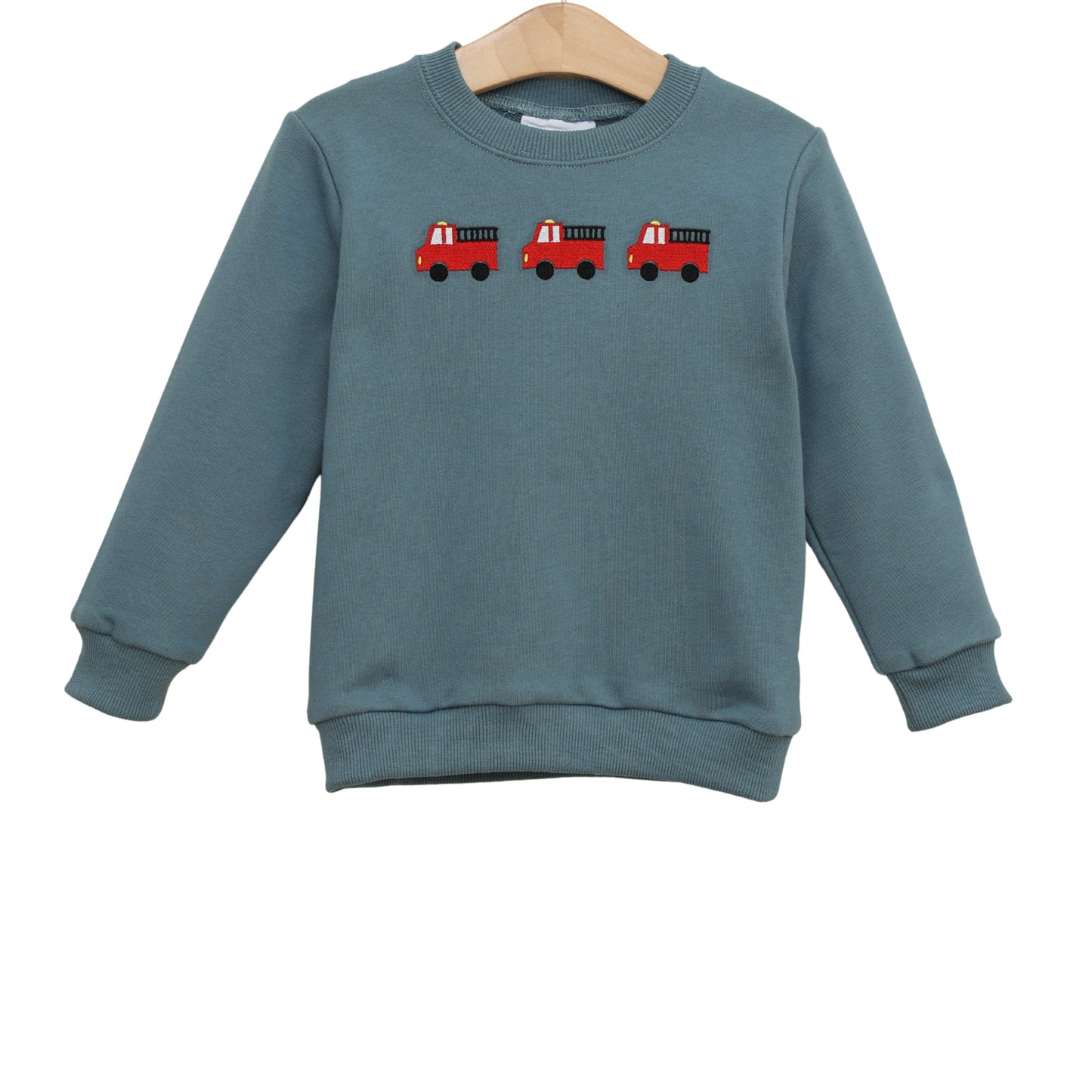 Firetruck Trio French Terry Pullover (Fall Preorder ETA September)