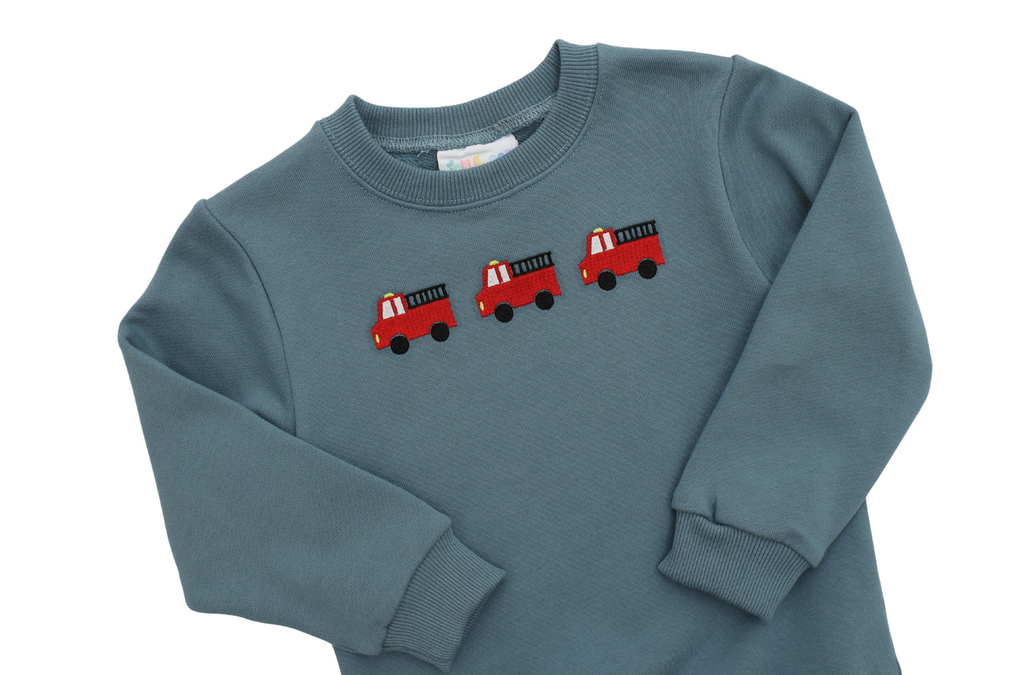 Firetruck Trio French Terry Pullover (Fall Preorder ETA September)