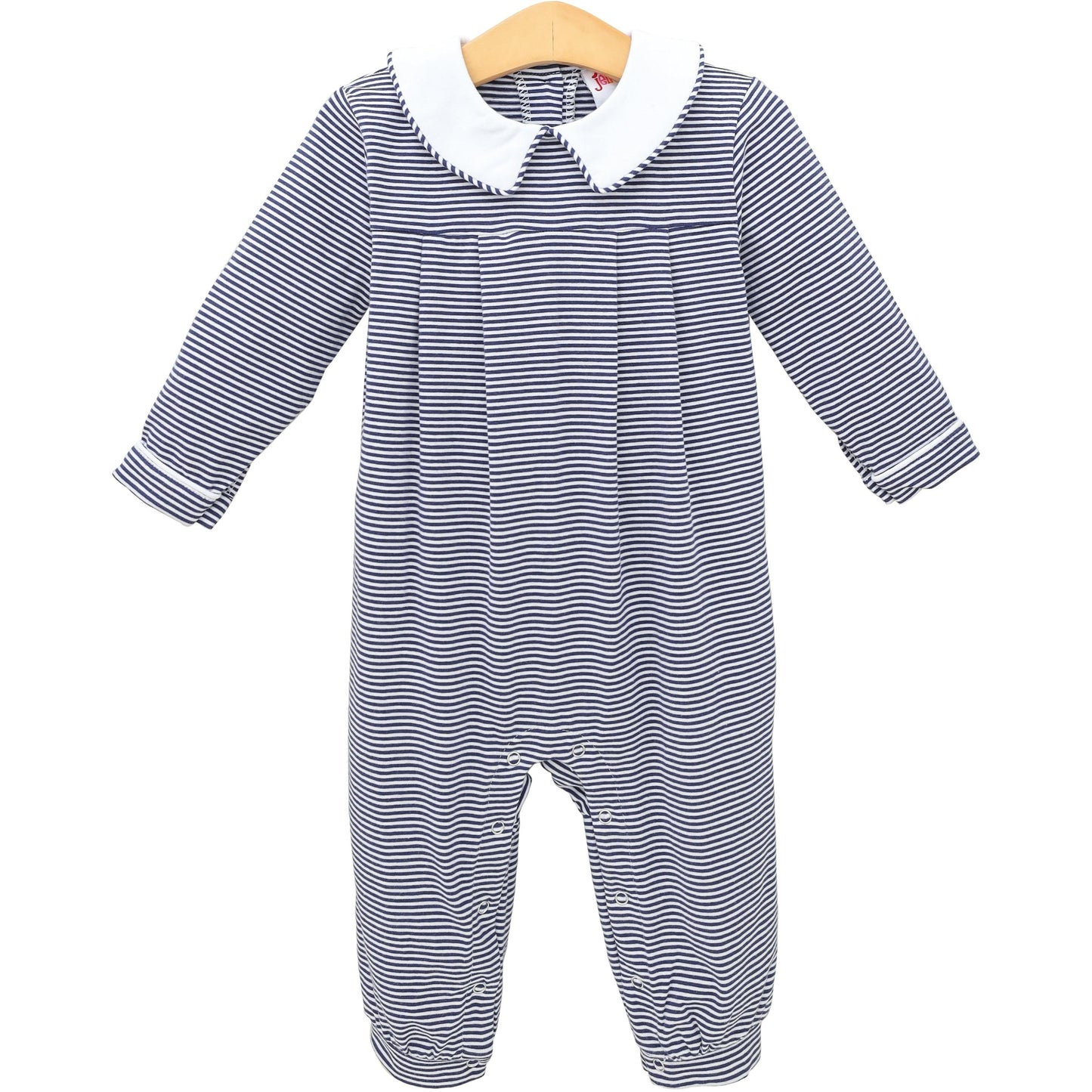 Henry Romper- Navy Stripe (Fall Preorder ETA September)