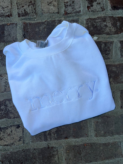 merry crewneck