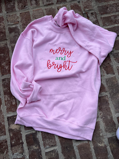Merry & Bright Crewneck
