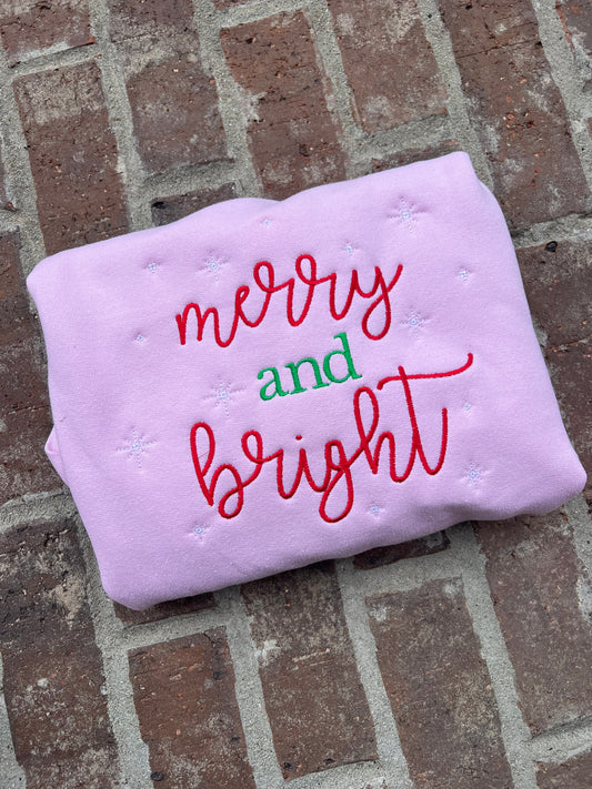 Merry & Bright Crewneck