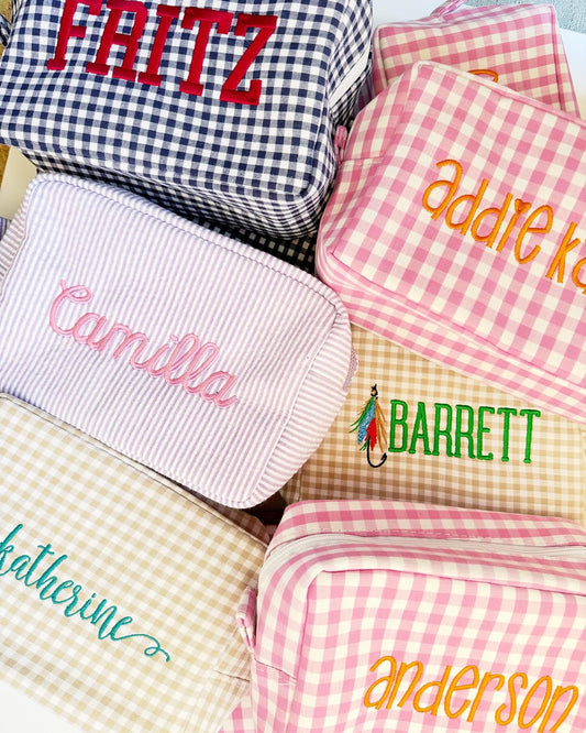 Gingham Carry All Bag