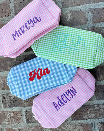 Gingham Carry All Bag