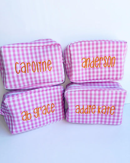 Gingham Carry All Bag