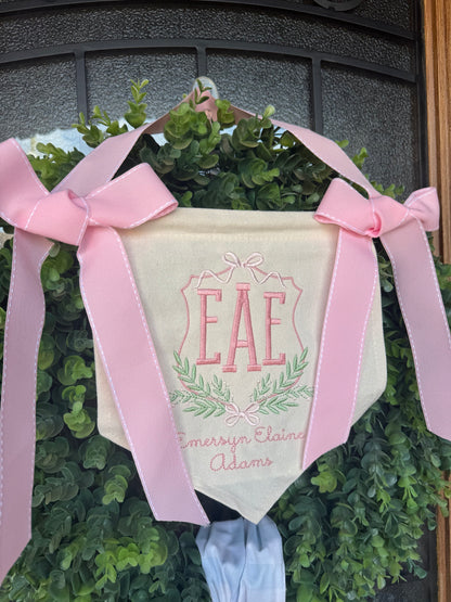 Bespoke Birth/Name Announcement Banner