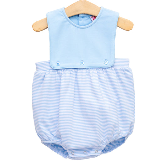 Levi Bubble- Light Blue with Light Blue Stripe