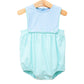 Levi Bubble- Light Blue with Mint Stripe