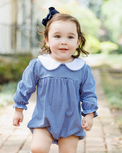 Lottie Bubble- Navy Stripe (Fall Preorder ETA September)