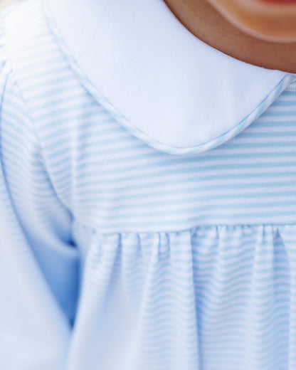 Lottie Dress- Light Blue Stripe (Fall Preorder ETA September)