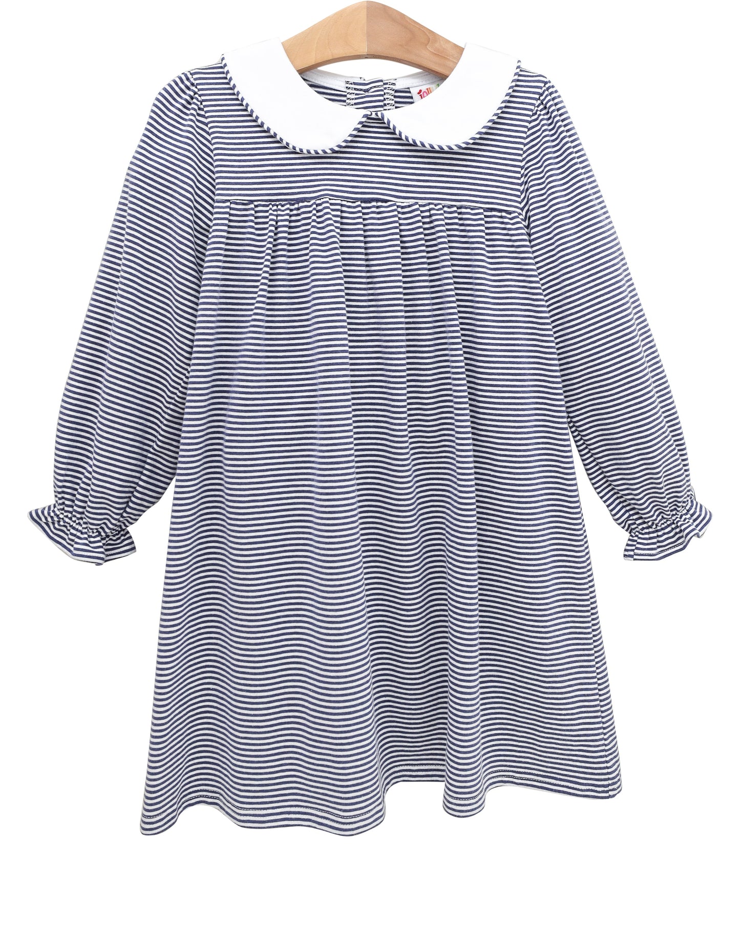 Lottie Dress- Navy Stripe (Fall Preorder ETA September)