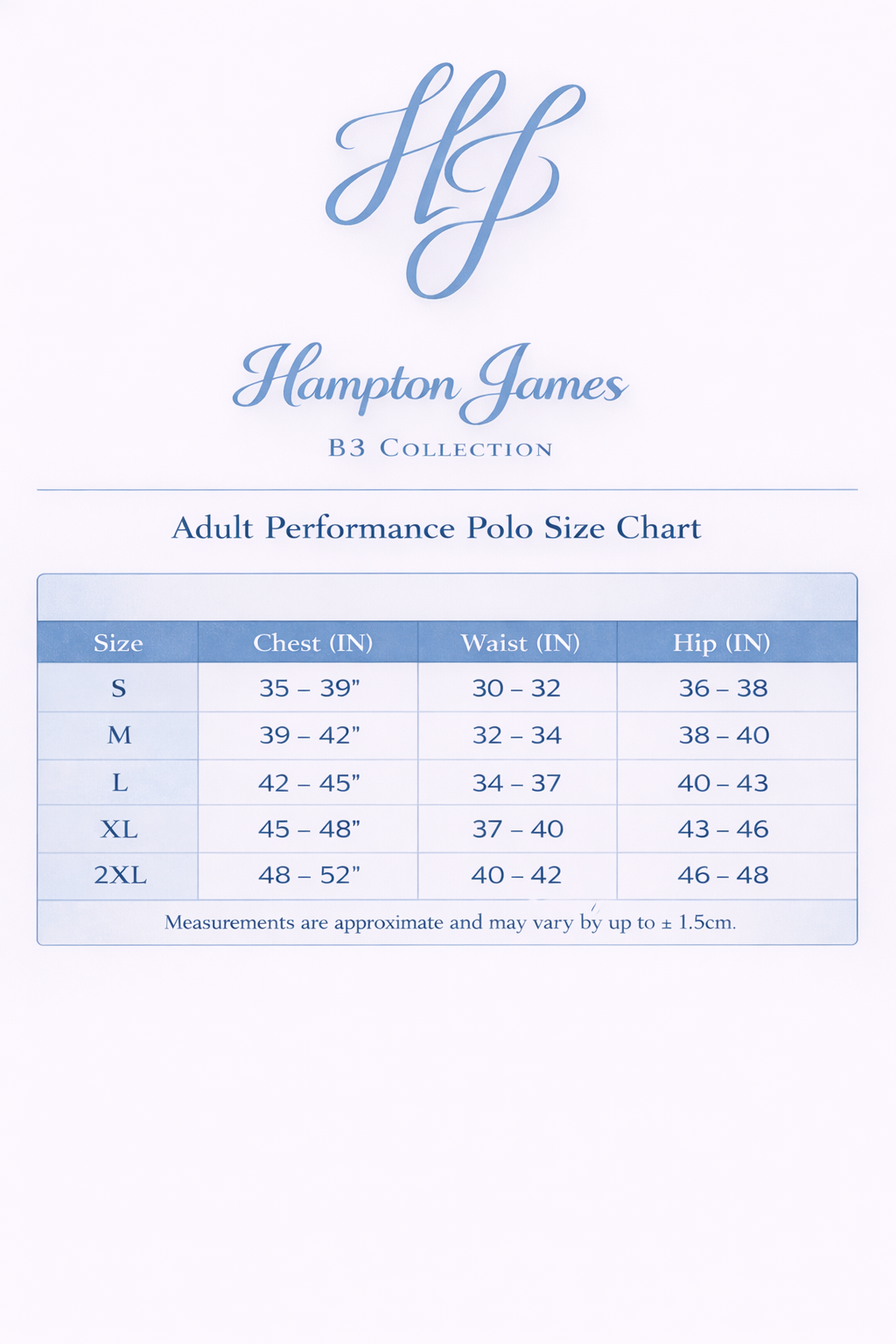 Performance Polo Adult Preorder