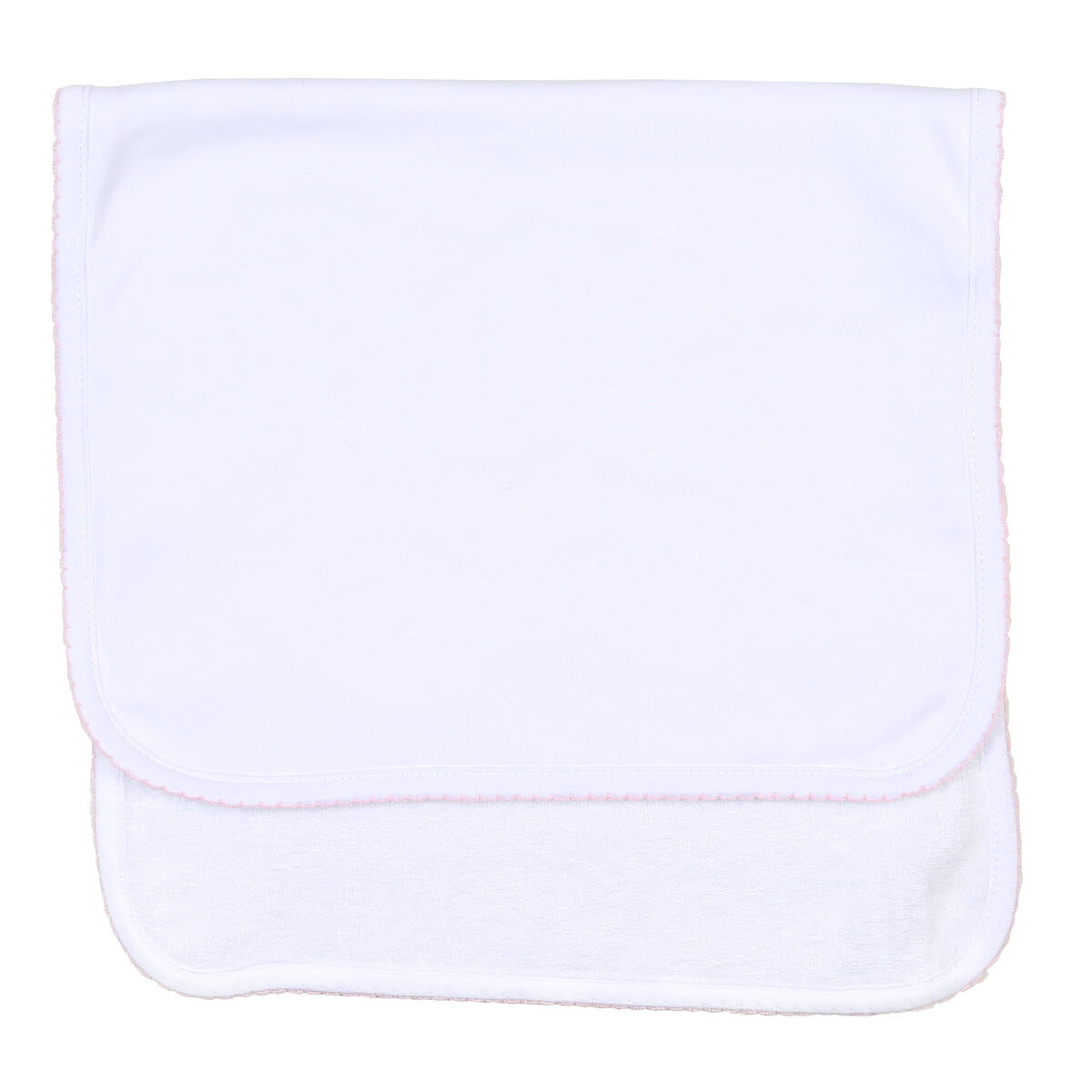 Magnolia Baby Picot Trim Burp Cloth