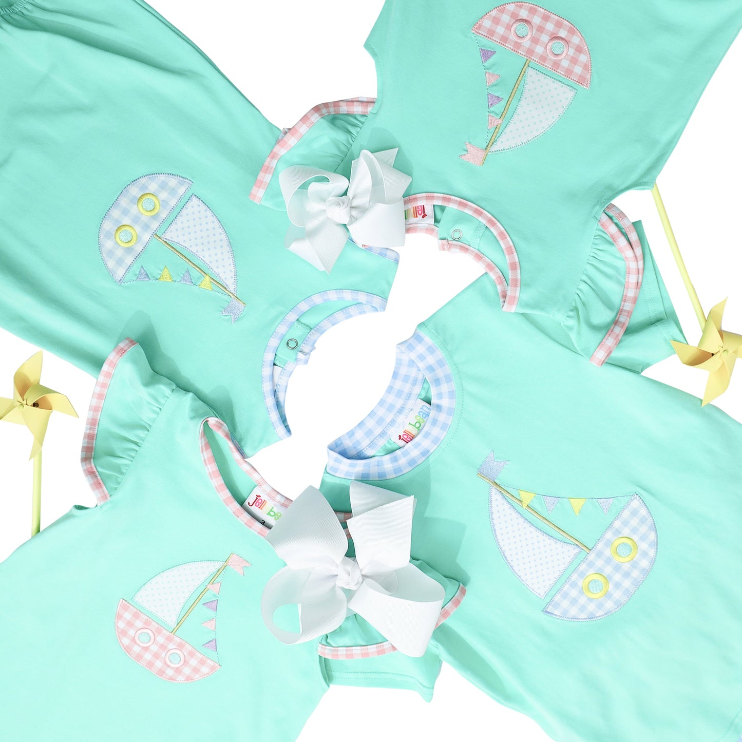 Sailboat Flutter Dress