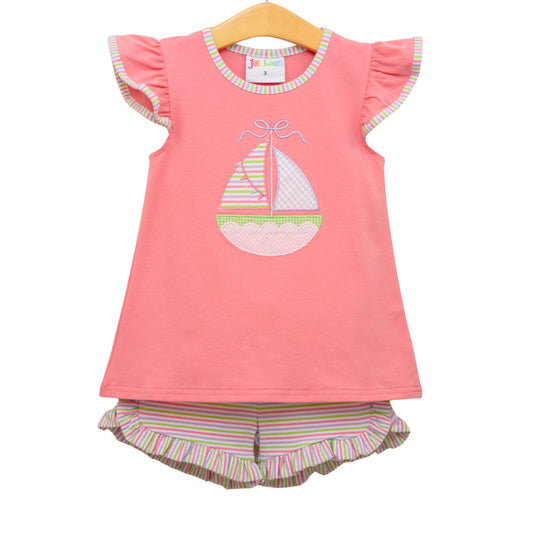 Sailin' Away Flutter Short Set PREORDER ETA April