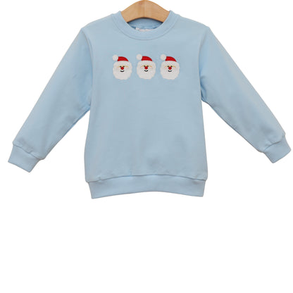 Santa Pullover - Blue