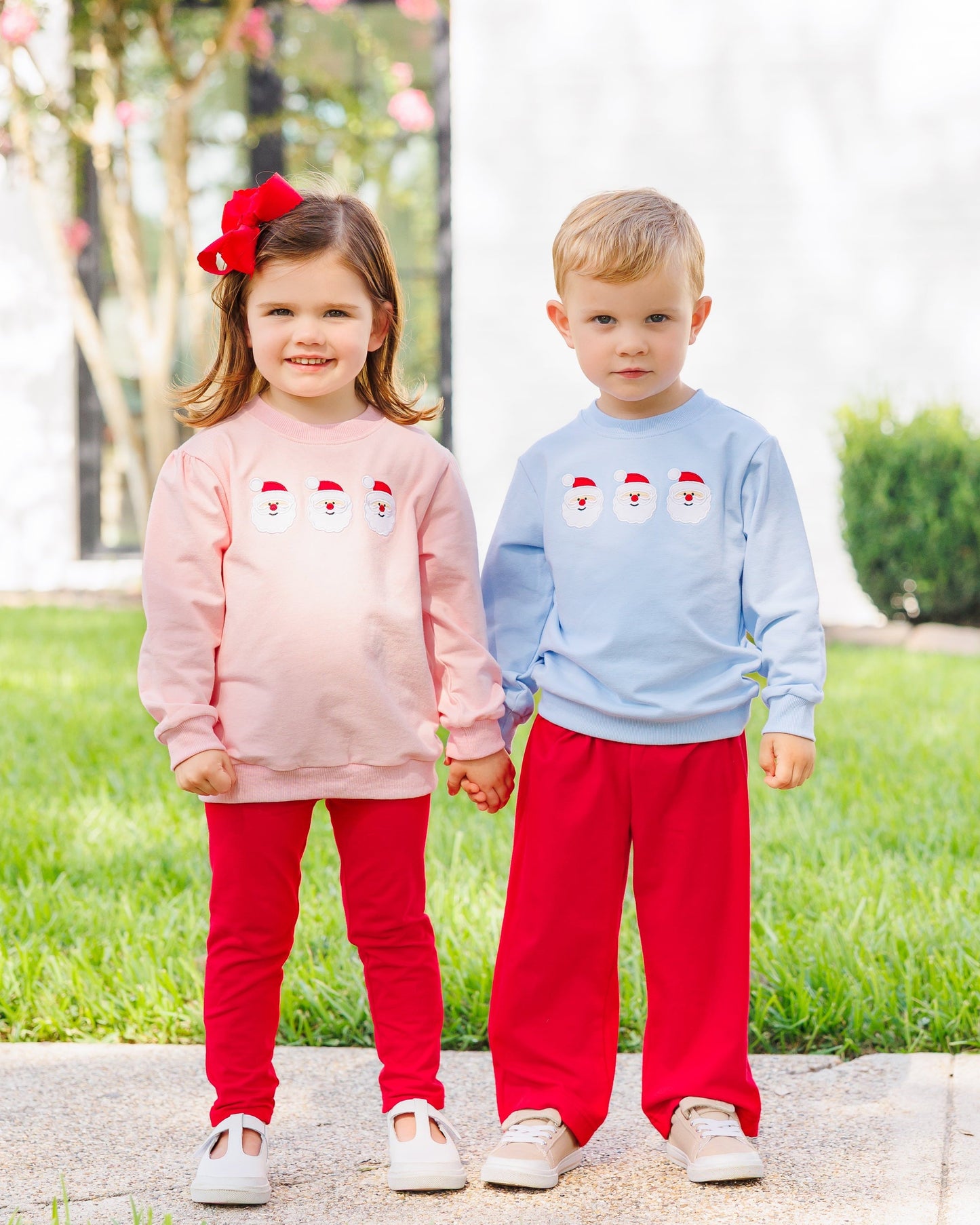 Santa Pullover - Blue