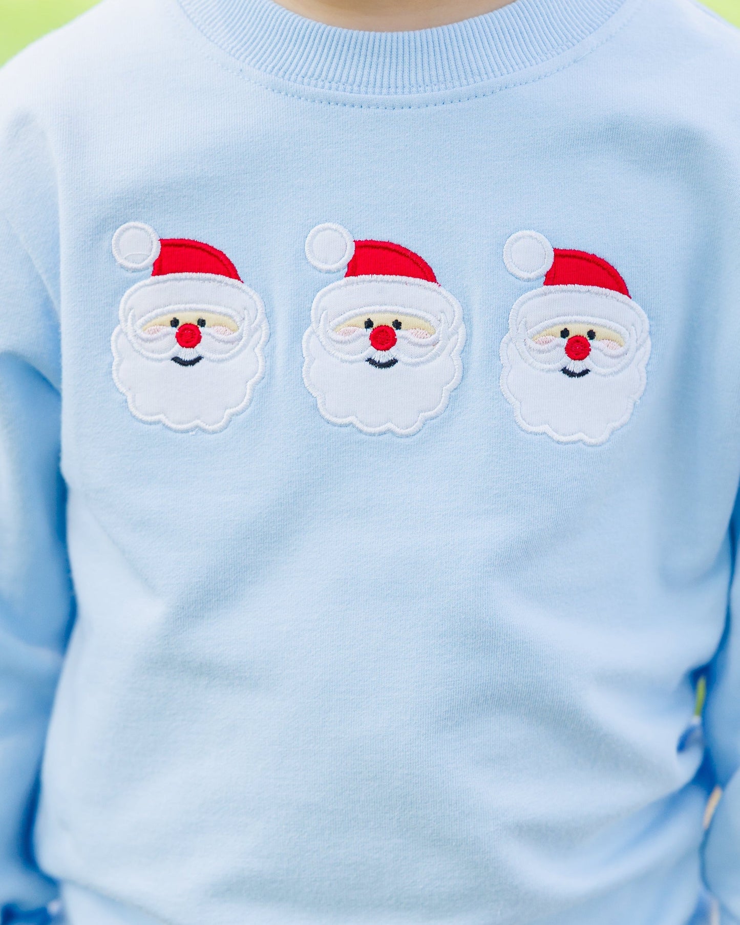 Santa Pullover - Blue