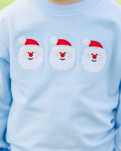 Santa Pullover - Blue