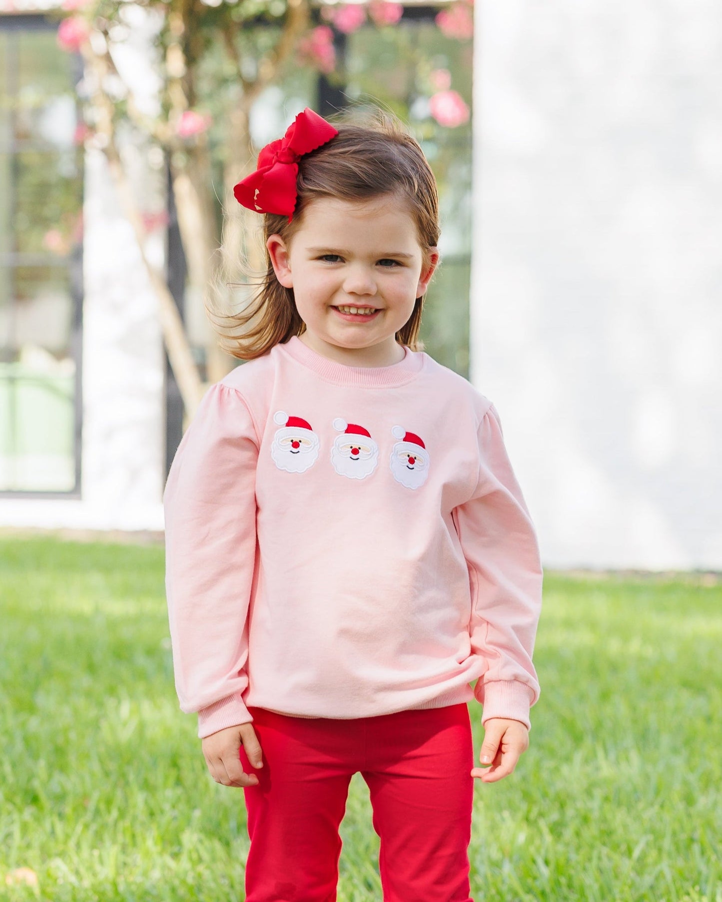 Santa Pullover - Pink