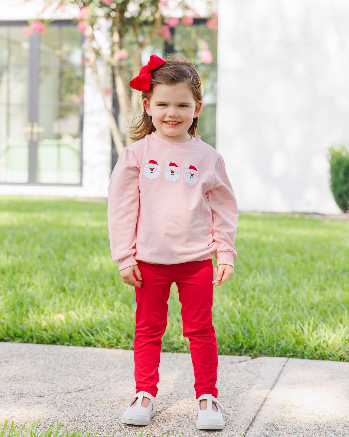 Santa Pullover - Pink