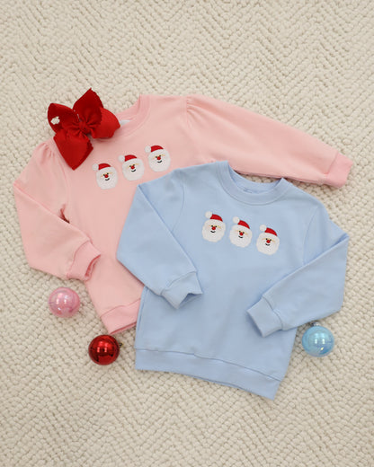 Santa Pullover - Pink