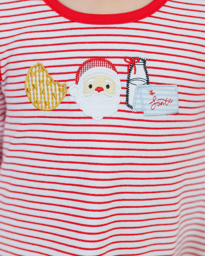Santa's Treats Ruffle Pants Set