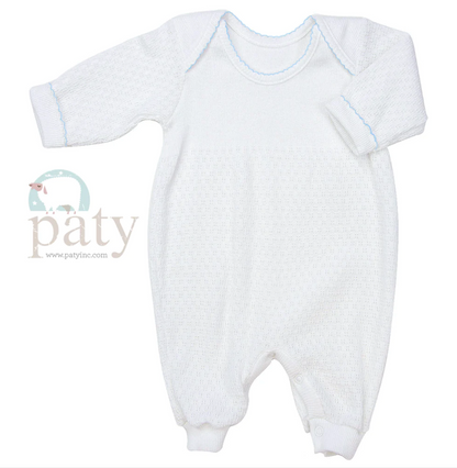 Paty Long Sleeve Lap Shoulder Romper