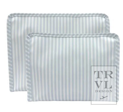 Medium Roadie - Pimlico Blue Stripe