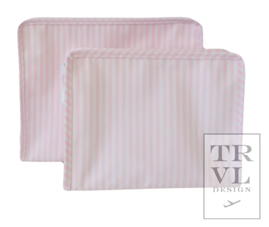 Medium Roadie - Pimlico Pink Stripe