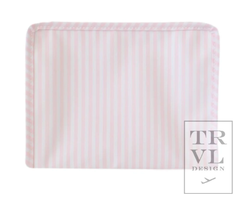 Large Roadie - Pimlico Pink Stripe