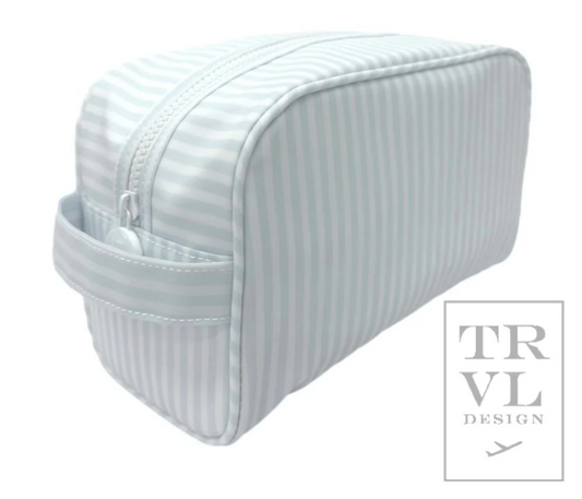 STOWAWAY Toiletry Bag - Pimlico Blue Stripe