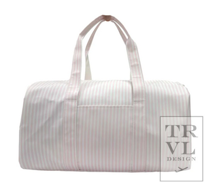 WEEKENDER Duffel Bag - Pimlico Pink Stripe by TRVL Design