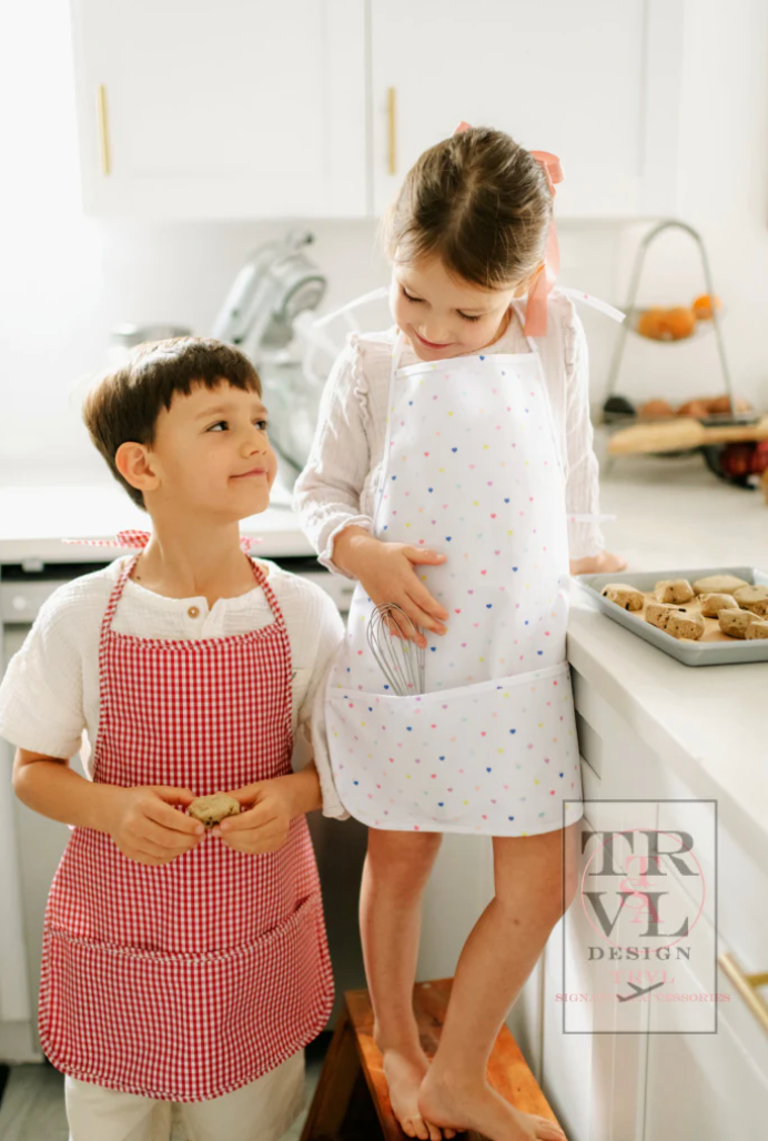 Apron - Red Gingham by TRVL Designs