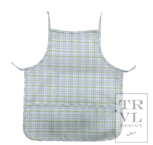 Apron - Green Plaid by TRVL Designs