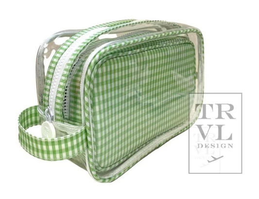 CLEAR DUO - Leaf Gingham by TRVL Designs