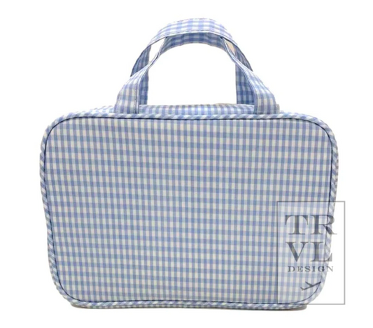 CARRY ON - Mist Gingham by TRVL Designs
