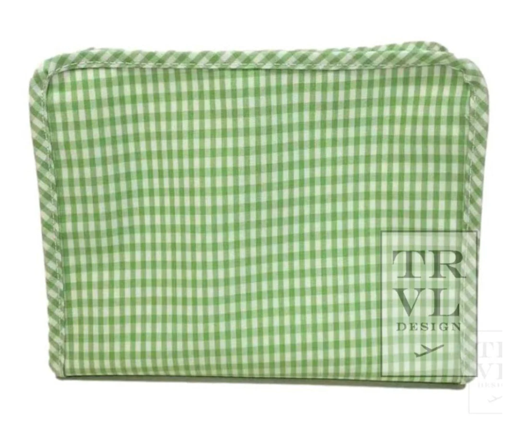 Large Roadie - Leaf Gingham by TRVL Designs