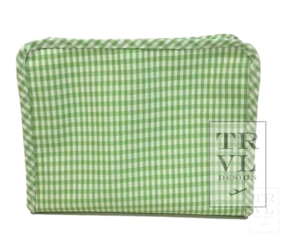 Medium Roadie - Leaf Gingham by TRVL Designs