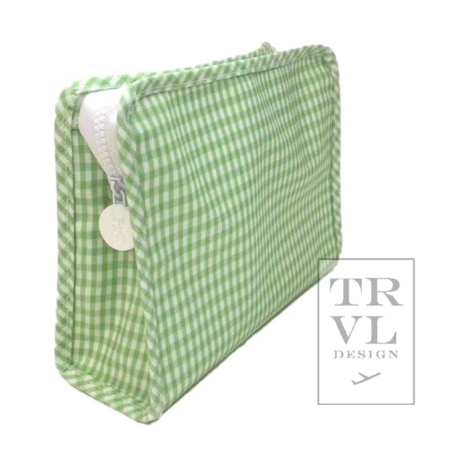 Medium Roadie - Leaf Gingham by TRVL Designs