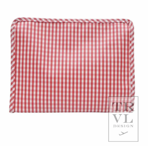 Medium Roadie - Red Gingham by TRVL Designs