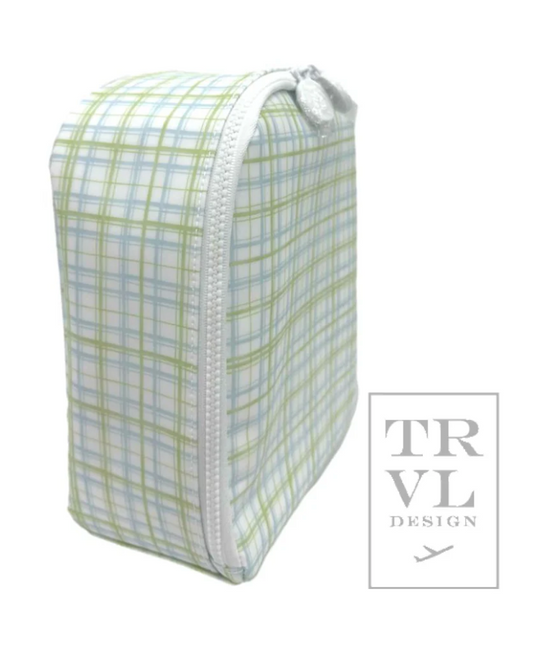BRING IT Lunch Bag - Classic Plaid Green by TRVL Designs