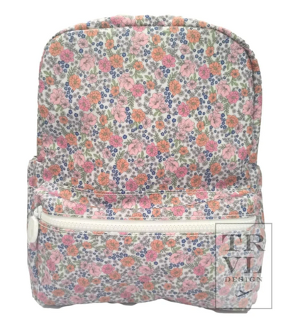 MINI BACKER - GARDEN FLORAL Mini Backpack by TRVL Designs