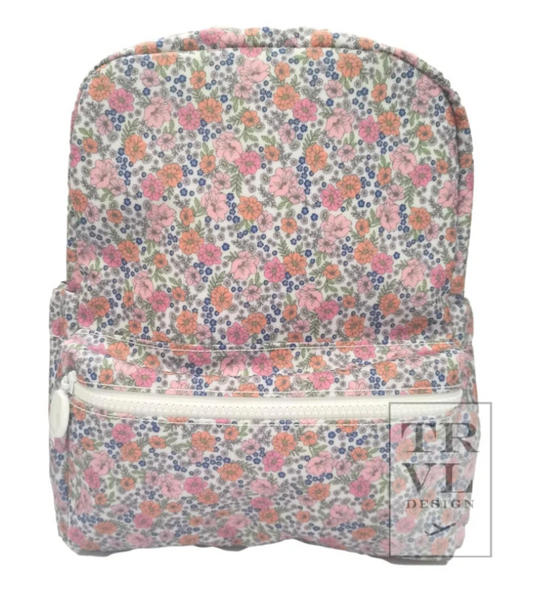 MINI BACKER - GARDEN FLORAL Mini Backpack by TRVL Designs
