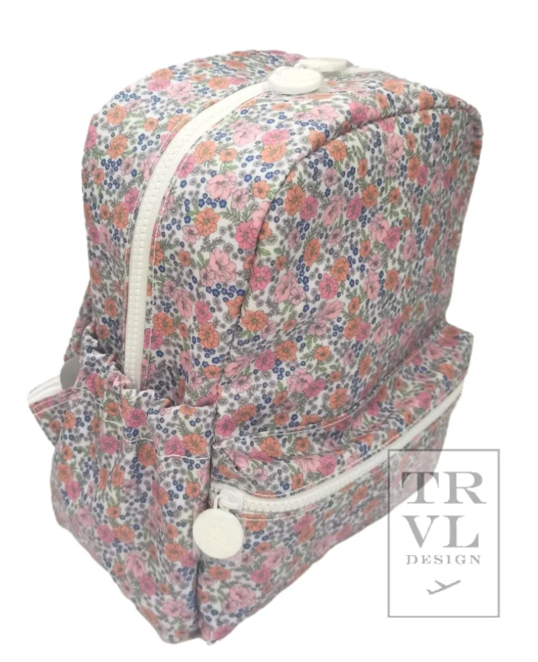 MINI BACKER - GARDEN FLORAL Mini Backpack by TRVL Designs (backorder - eta late August)