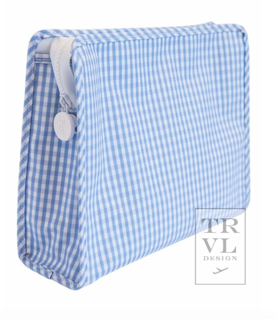 Large Roadie - Gingham Sky by TRVL Designs