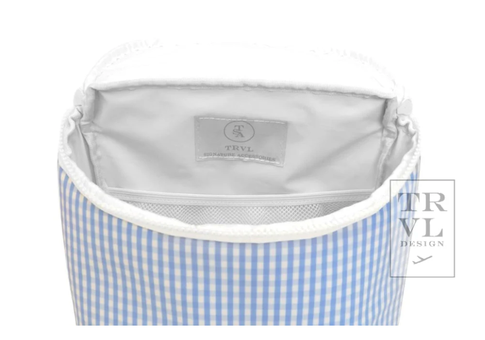 TAKE AWAY Lunch Bag - Insulated GINGHAM SKY Iby TRVL Designs