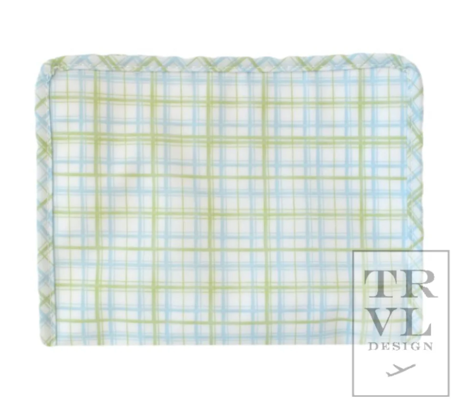 Medium Roadie - CLASSIC PLAID GREEN by TRVL Designs