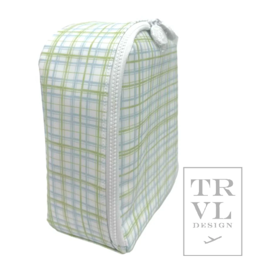 BRING IT Lunch Bag - CLASSIC PLAID GREEN by TRVL Designs