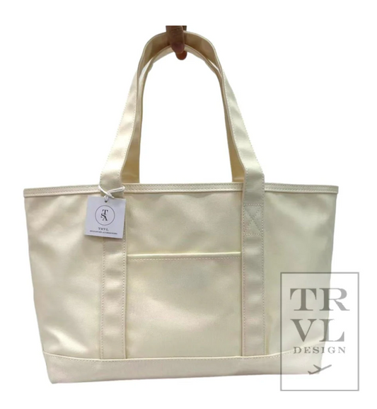 Medium Tote - Midi Coated Natural (backorder 8/15)